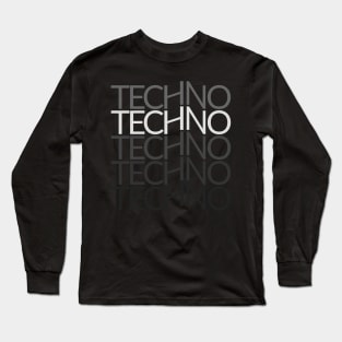 TECHNO Long Sleeve T-Shirt